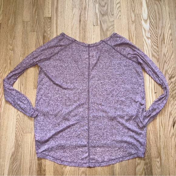 We The Free Purple Burnout Long Sleeve T-Shirt - Picture 6 of 6
